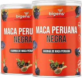 Maca Peruana Negra em pó 5g por porção, 150g, Biogens (Kit 2)