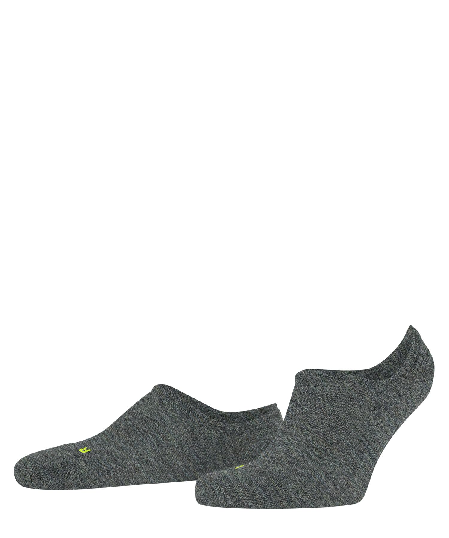FALKE Unisex Keep Warm U In Wool No-Show Plain 1 Pair Liner Socks, Blue Smoke 6333, 11-12.5