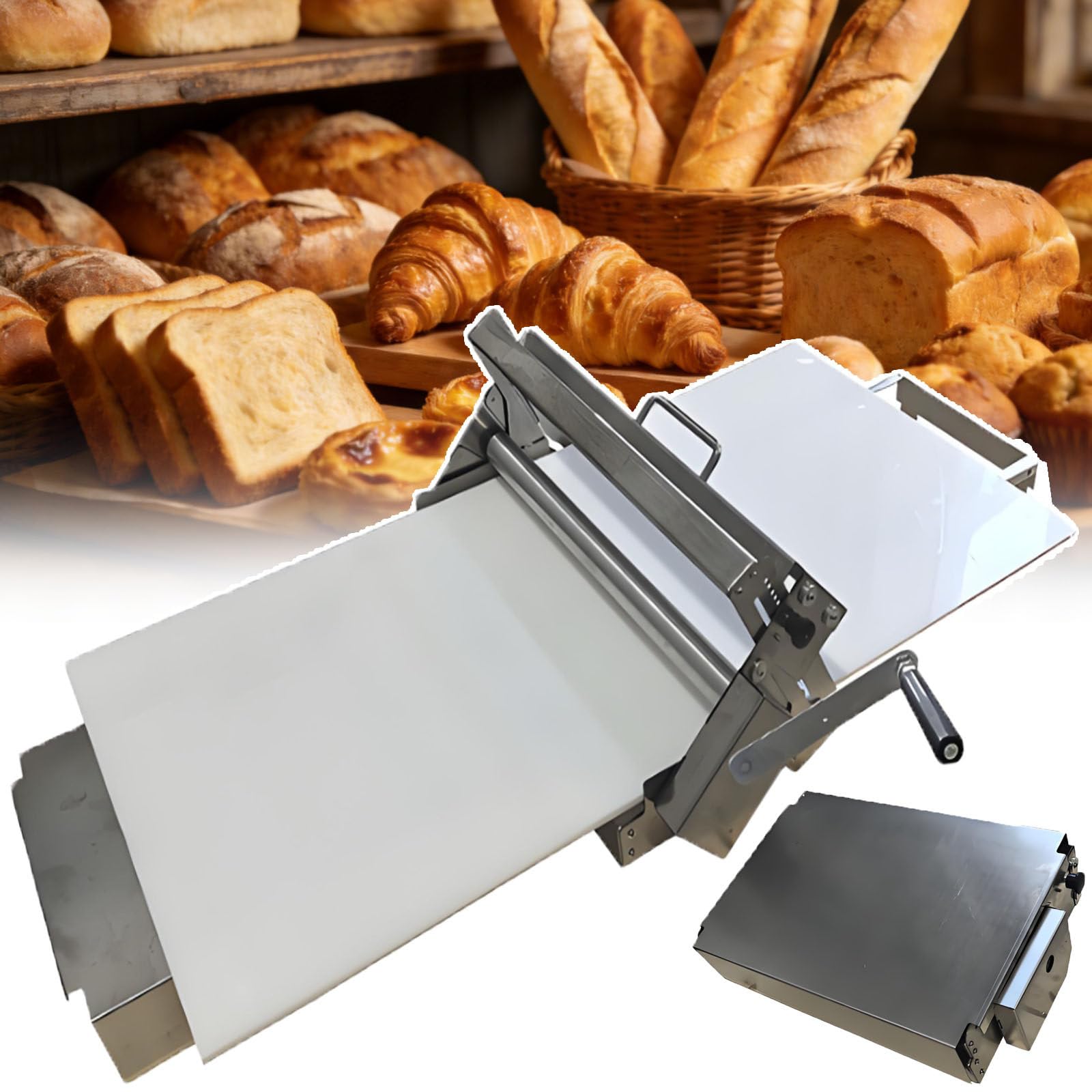 Laminoir manuel, rouleau à pâtisserie et à pâte feuilletée tout usage