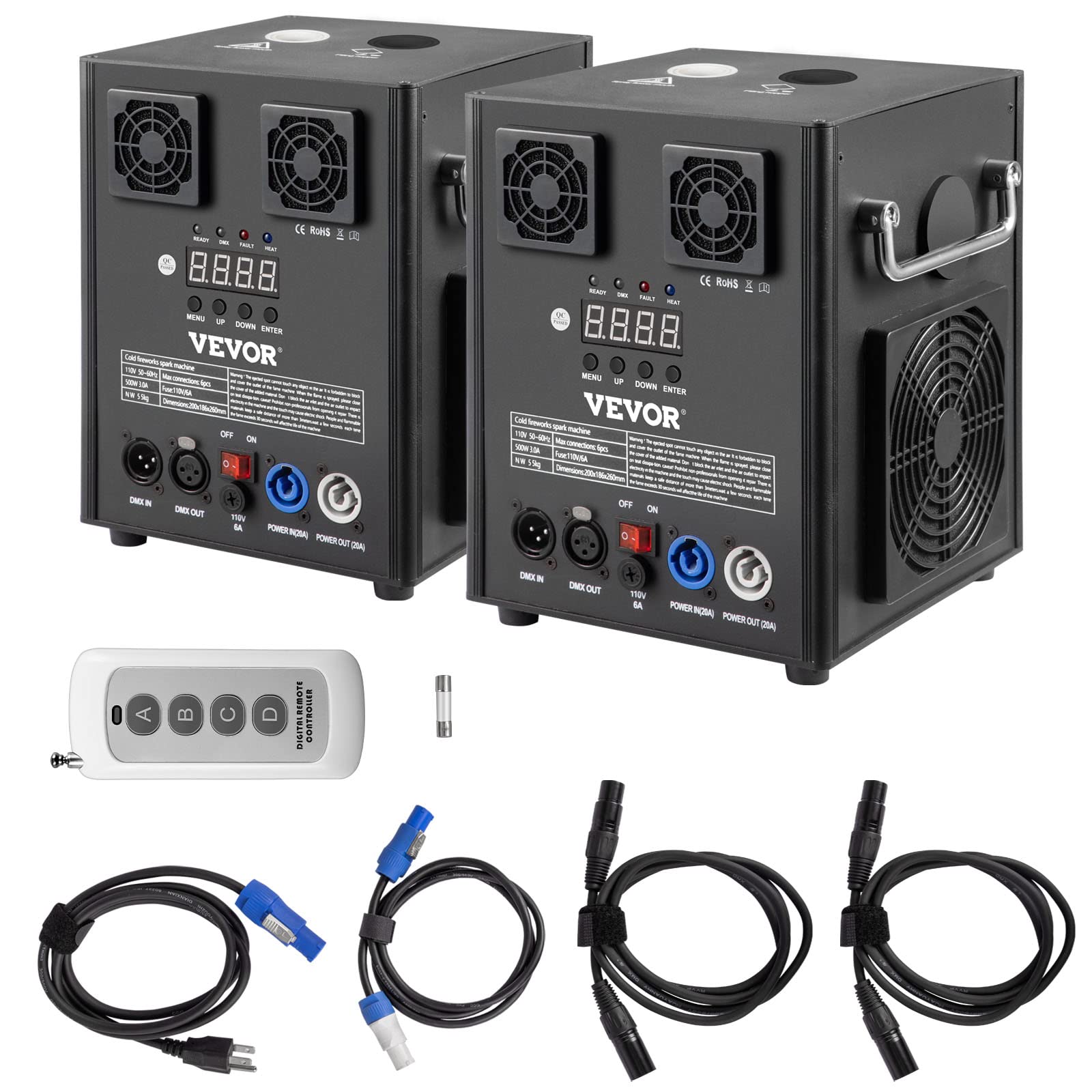 Buy VEVOR Stage Equipment Special Effect Machine, 500W Stage 2pcs