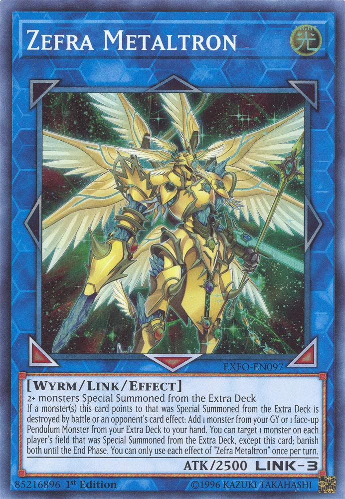 Amazon.com: Zefra Metaltron - EXFO-EN097 - Super Rare - Unlimited Edition