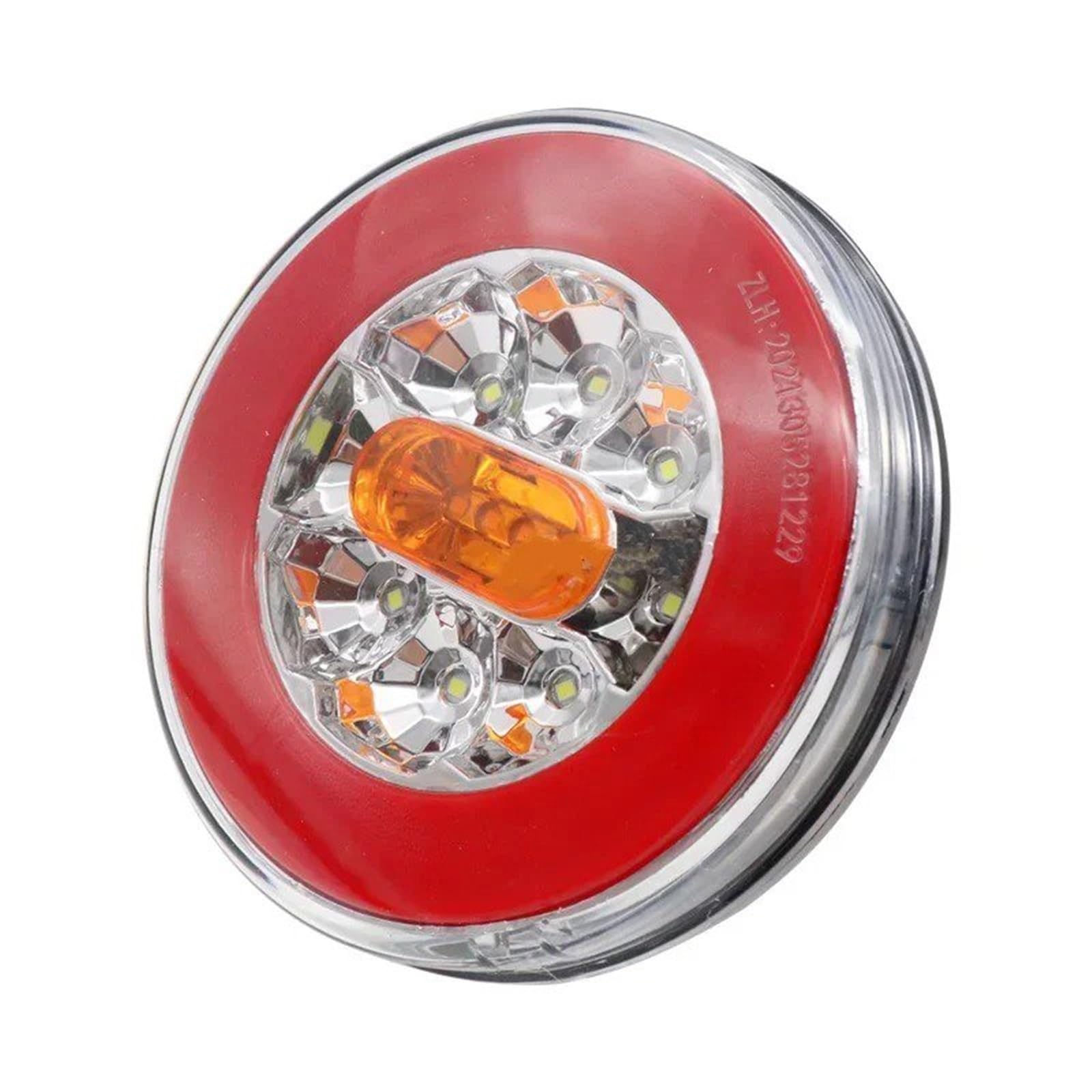 Luz Trasera 2 Luces Traseras LED 12V-24V Para Camión Remolque Caravana Autobús Luz Trasera Dinámica Luces Freno Marcha Atrás.