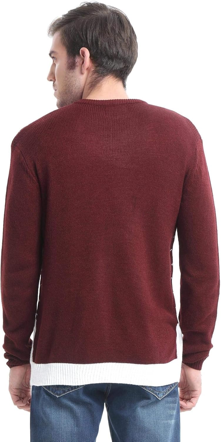 *daisysboutique* Men's Holiday Reindeer Snowman Santa Snowflakes Sweater - Image 7