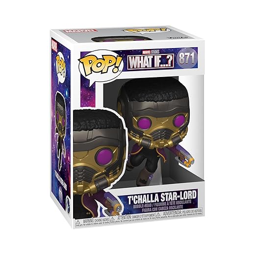 Funko Pop! Marvel: What If? - T'Challa Star-Lord