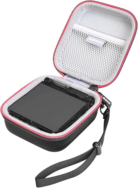 RLSOCO Cas pour RG35XXSP/RG34XXSP Console de jeu portable, étui de transport dur avec sangle réglable, résistant à la poussière imperméable (YKK Bouchon)