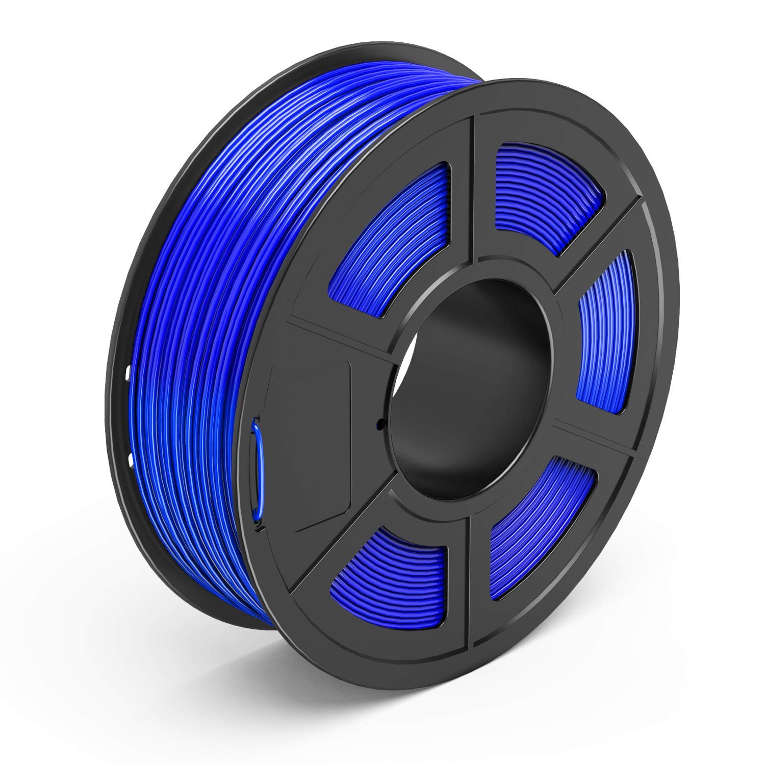 ZhuhaiPLA Filament 1.75mm, 3D Printer Filament Dimensional Accuracy /- 0.02 mm, 1KG (Blue)