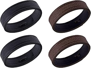 ANNEFIT 4pcs Leather Watch Strap Loop, Compatible with Watch Bands 18mm, 20mm, 22mm