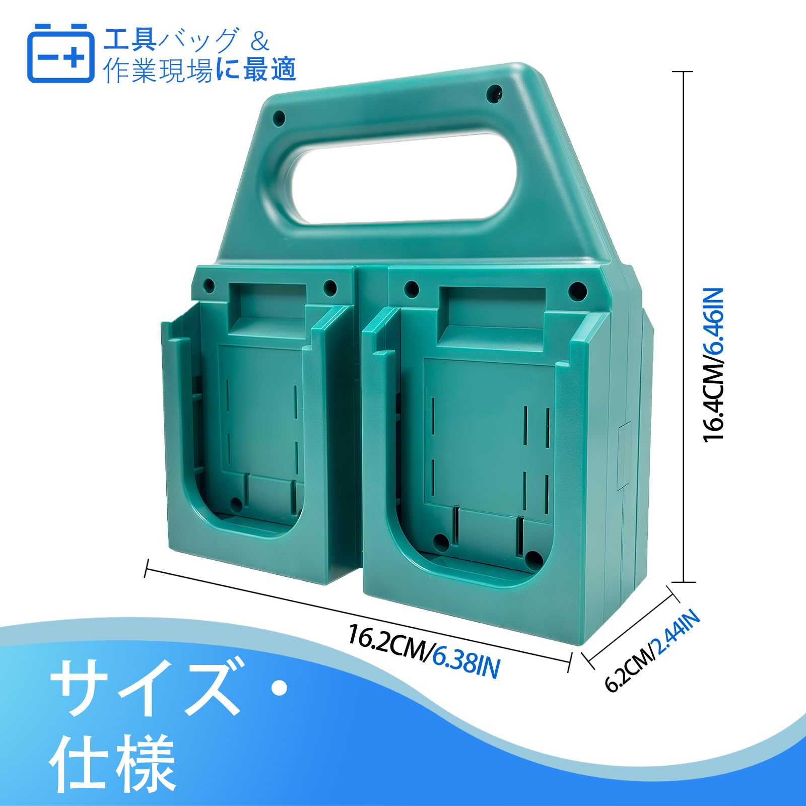 Amazon.co.jp: Zu-to-ra マキタ18V & 14.4V 用4スロットバッテリー