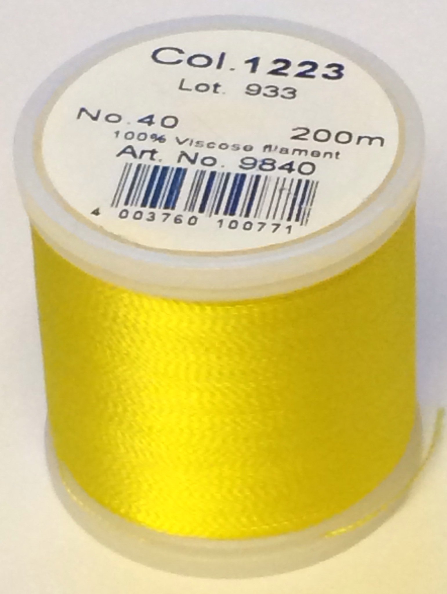 Madeira Rayon Machine Embroidery Thread No 40 200m Colour - 1223