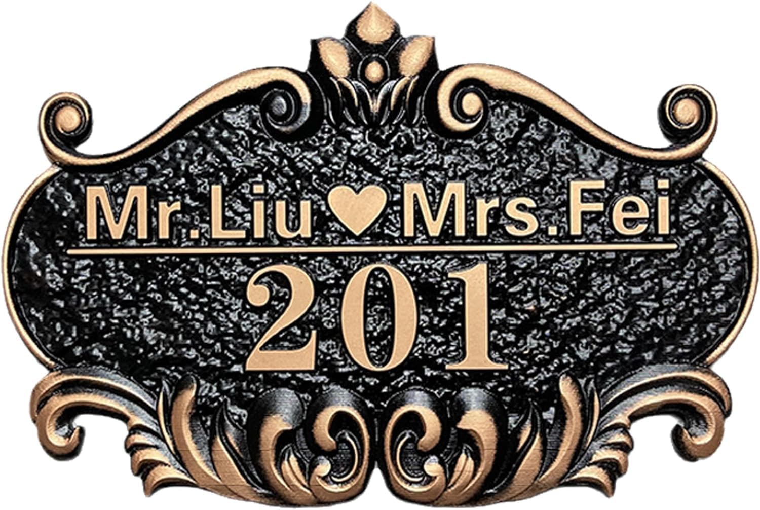 Custom European Style Retro Door Signs, Room Customized Number Plates, Address Numbers, Street Names, Number Plates, Customized Signs, Outdoor Wall Signs, Antique Bronze Logo Address Plate Doorplate