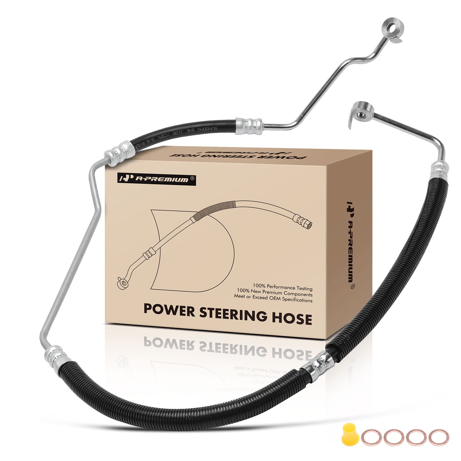 A-Premium Power Steering Hose Pressure Hose Line Assembly 