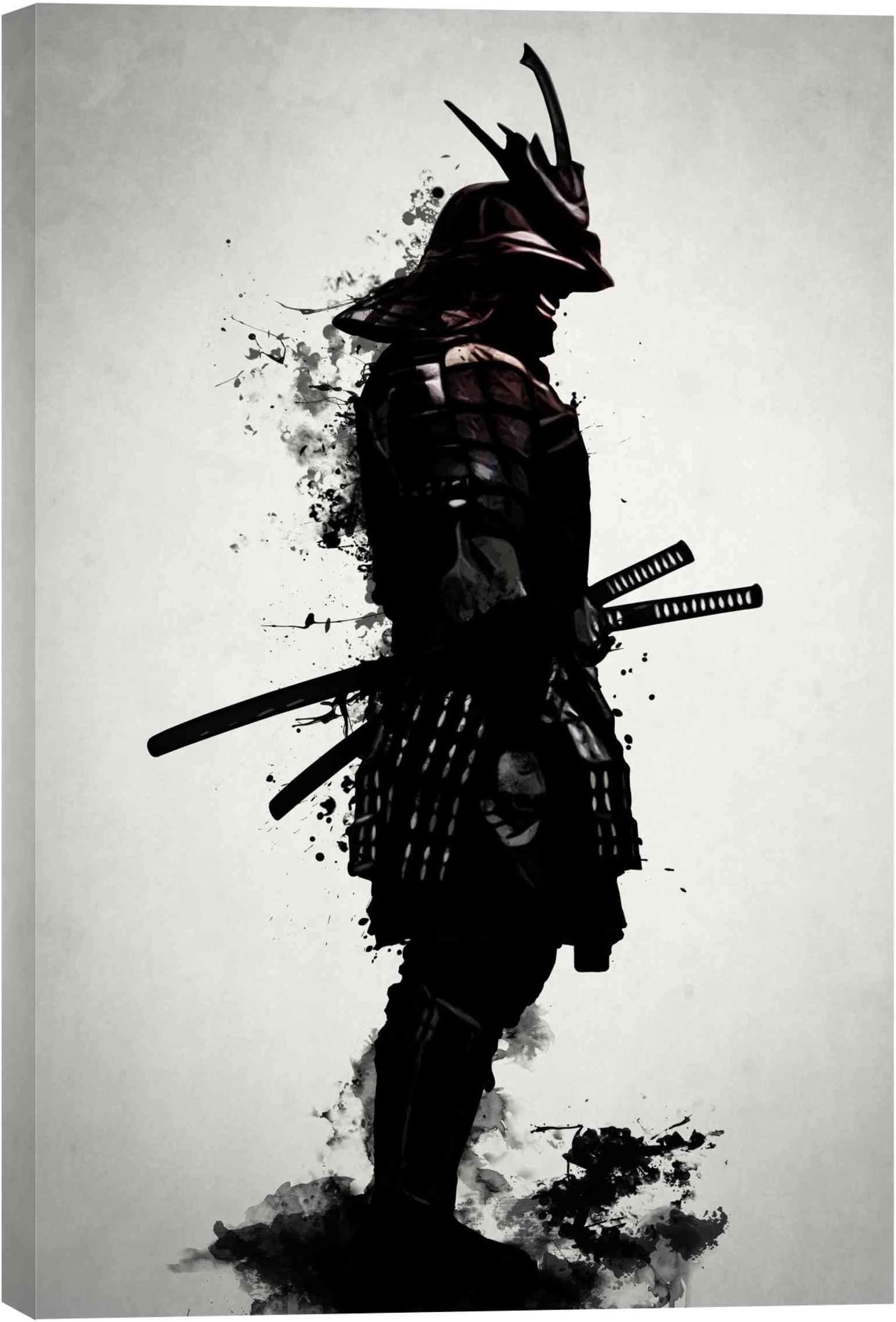 Cortesi Home 'Armored Samurai' by Nicklas Gustafsson, Canvas Wall Art, 40"x60"