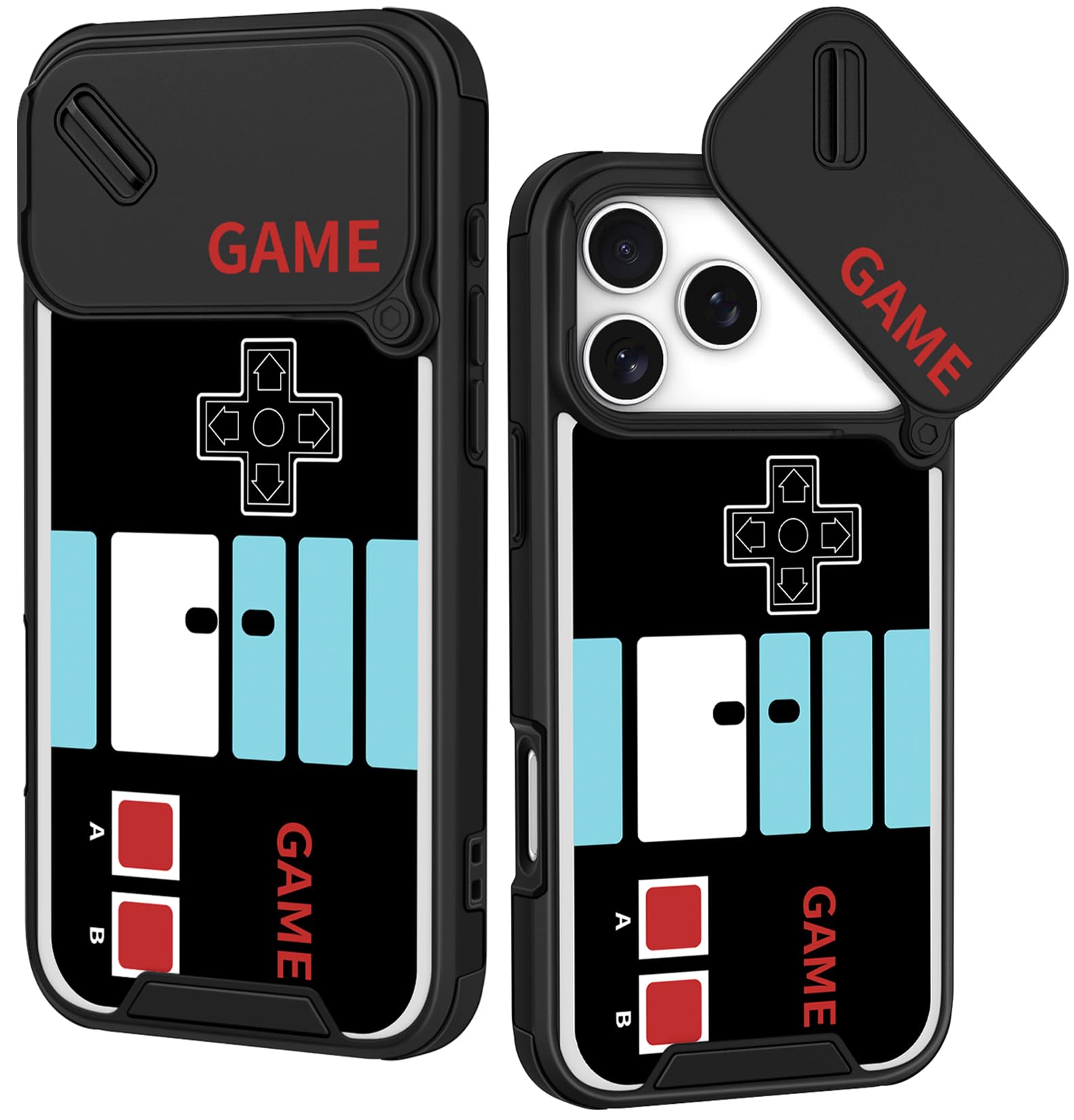 Funermei for iPhone 18 Pro Max/17 Pro Max Ring Stand Case, Game Console