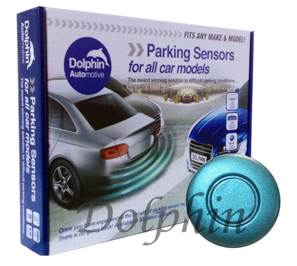 Dolphin Automotive DPS400 Reverse Parking Sensors Auto Express Award Winning 4 Ultrasonic Radar Sensors Kit Audio Alert System Matt & Gloss Black +30 More Colours (Gloss Black) — view 21