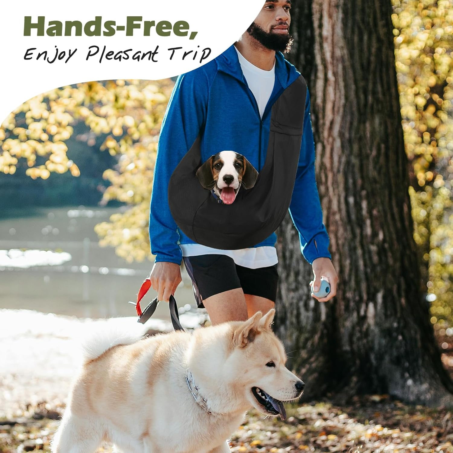 Carry Your Pup in Style: A Review of the Pawaboo Small Dog Sling Carrier