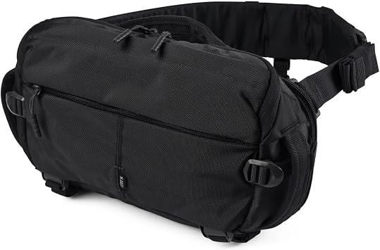5.11 Tactical LVC8 Sling Pack Everyday Crossbody Shoulder Bag 8L CCW, Black