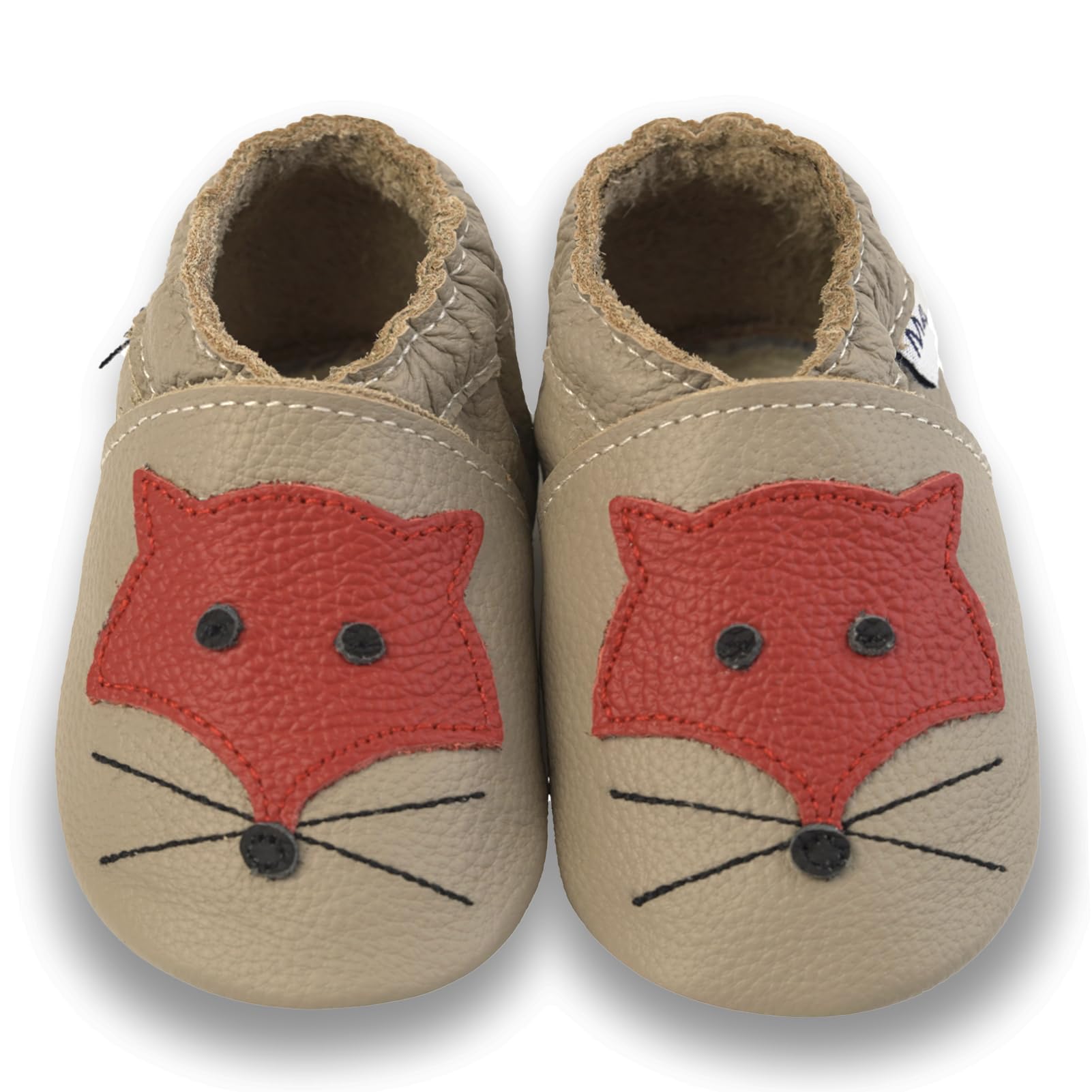 Mejale Baby Krabbelschuhe aus Rindsleder mit Wildledersohle | Breite Zehenbox, elastischer Schaft und weiche Wildledersohle für natürlichen Komfort bei den ersten Schritten