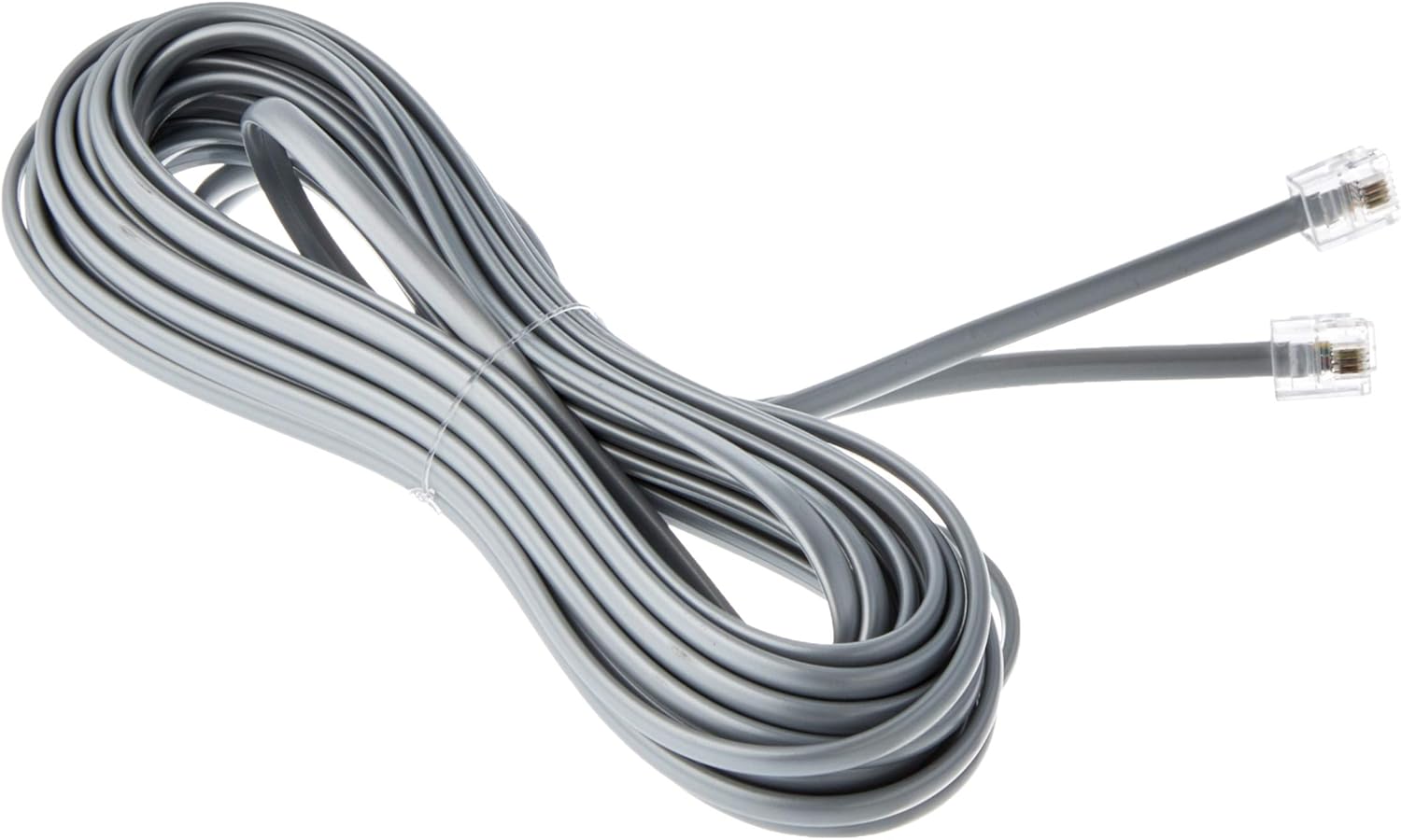 Monoprice 100934RJ11 6P4C Reverse Landline Telephone Cable, 25-Feet for Voice : Electronics