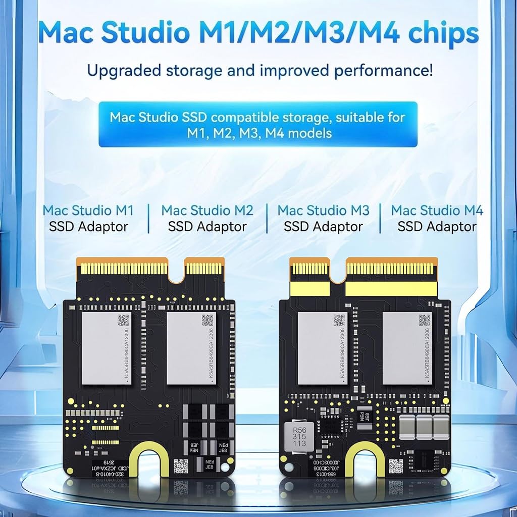 Actualización interna SSD de 2 TB para Mac Studio M2, unidad de estado sólido NVMe de repuesto con herramientas de instalación