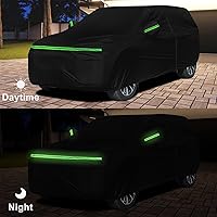 Vista 4 de Funda impermeable para coche compatible con Chevrolet Trailblazer Crossover LS/LT/RS/ACTIV 2020-2025, cubiertas de coche 420D para todo