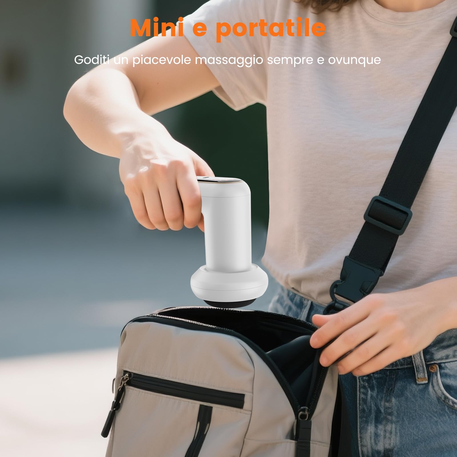 Massaggiatore Anticellulite Professionale Elettrico - Portatile Massaggiatore Linfodrenante con Riscaldamento 6 Livelli Intensità 3 Modalità di Massaggio Forme Rassodanti Rassoda e Scolpisce