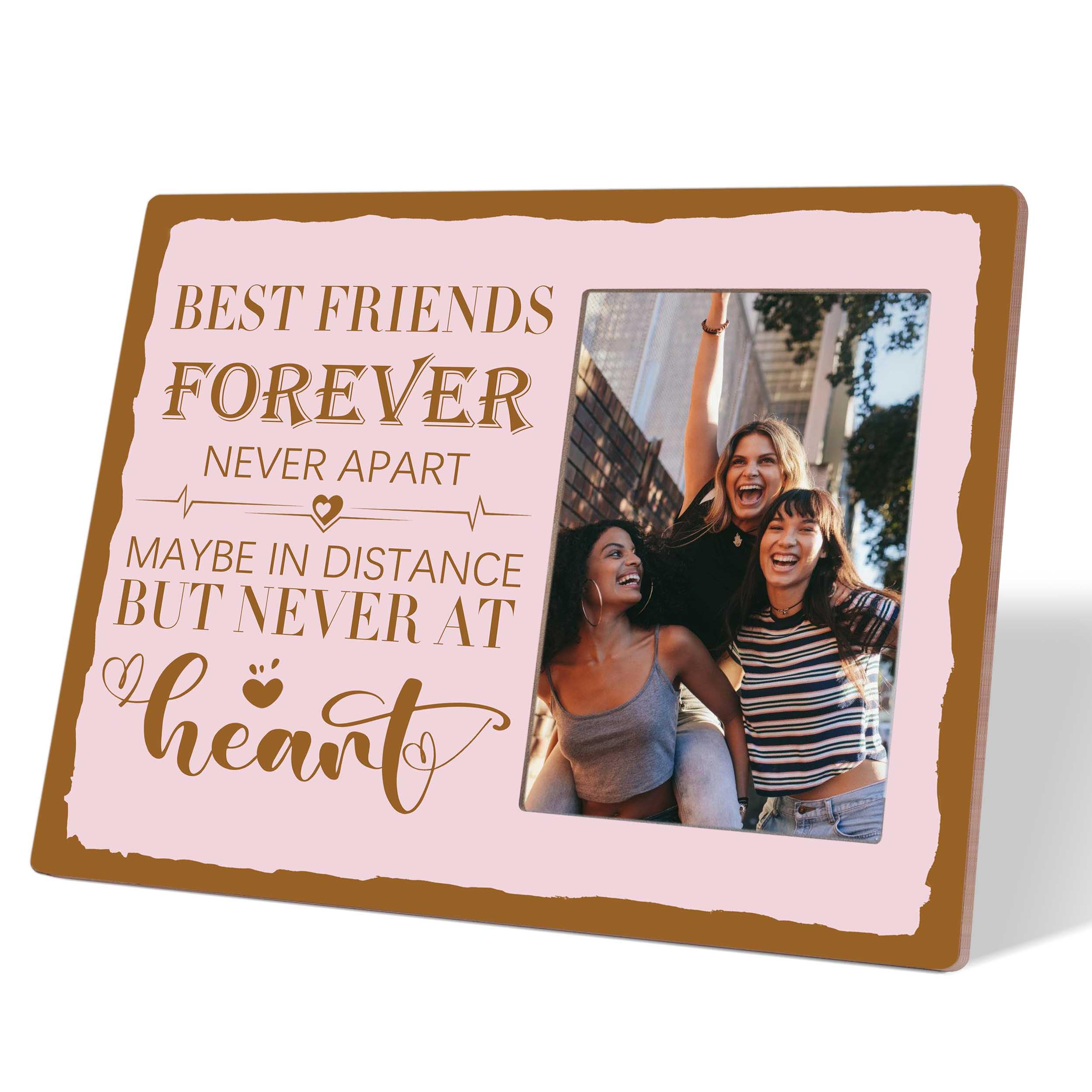 Best Friend Picture Frame, 8x10 Wood Picture Frame Fits a 4 x 6