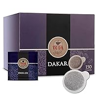 300 Cialde di Caffè compatibili con Sistema ESE 44 mm To.da Miscela Dakar Compostabili in Filtro Carta