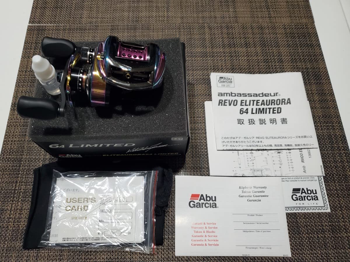 アブガルシア レボ REVO エリートオーロラ 64リミテッド 左｜フィッシング