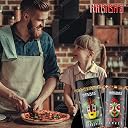 HARIBAS Combo Of Red Chilli Flakes&Oregano Sprinkler,100Gram Each,Natural Ingredients,Chilli Flakes&Oregano Seasonings 100% Pure,Vegetarian Pizza,Pasta,Sandwich Uses,Same Taste Every Time gallery image