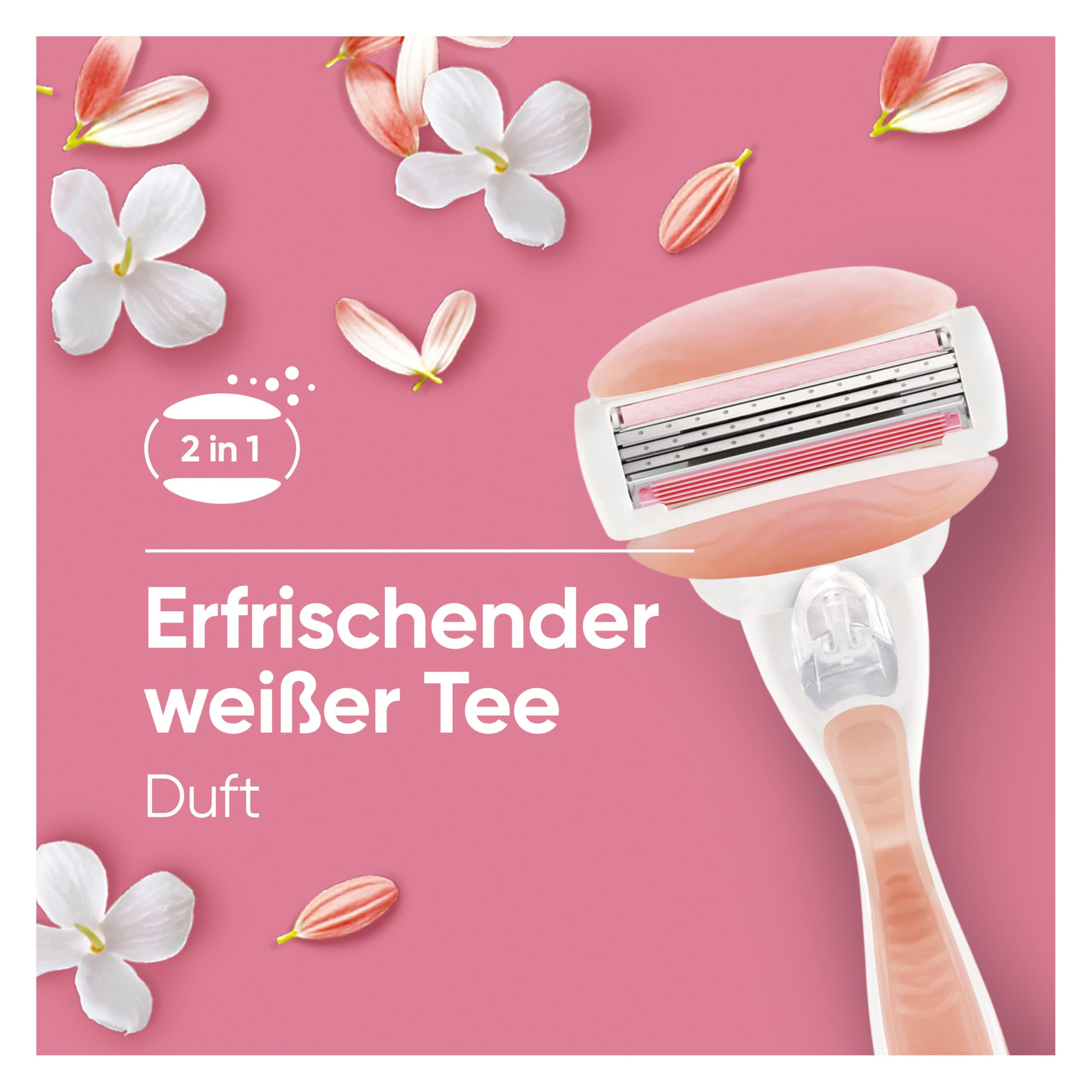 Gillette Venus Comfortglide Spa Breeze Rasierklingen Damen, 12 Original Ersatzklingen für Damenrasierer