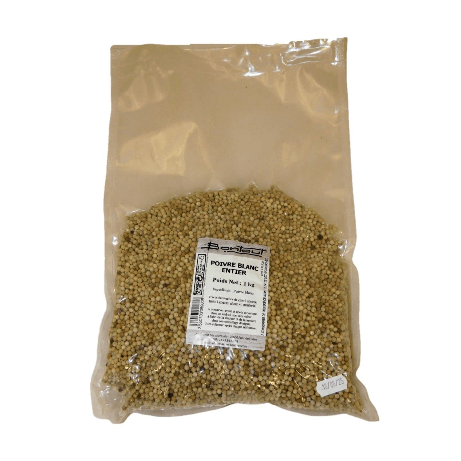 Pimienta blanca entera – Bolsita de