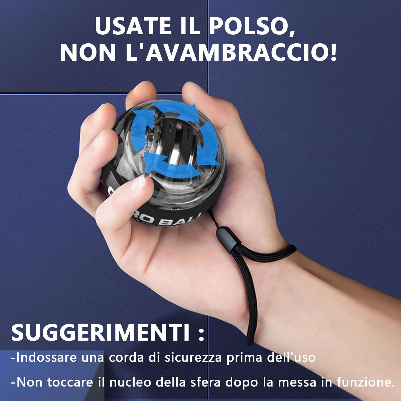 Giroscopio per il polso e l'avambraccio