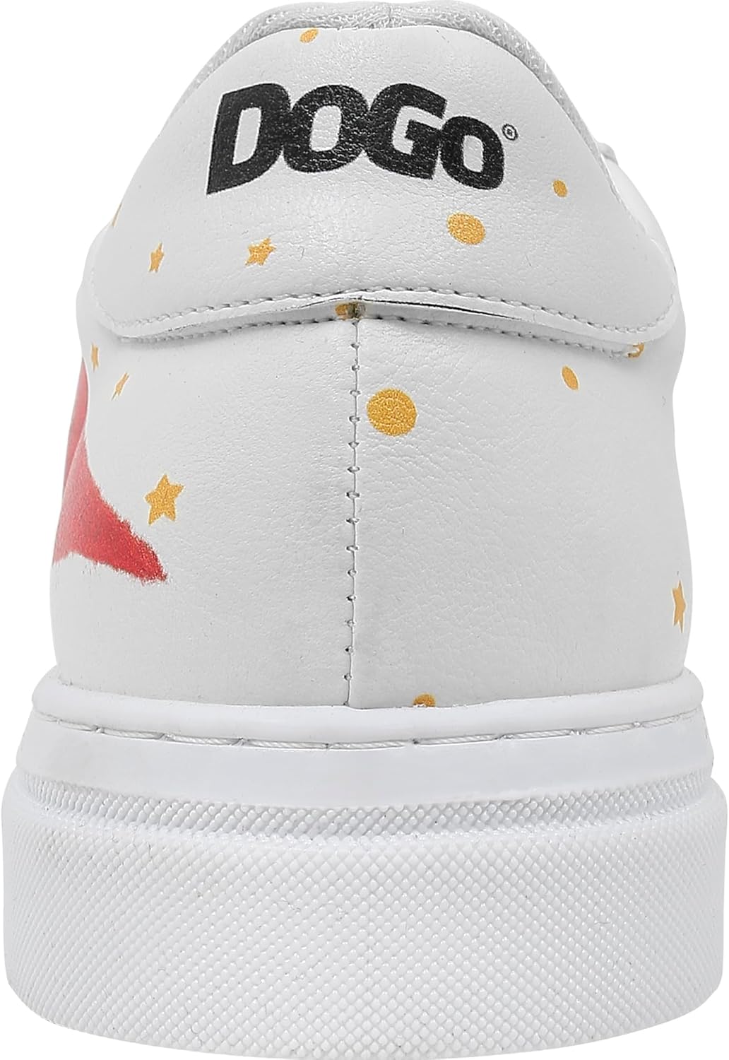 DOGO White Sneakers for Women - Handmade Women's Fashion Sneakers, Vegan Leather and Unique Design, Comfortable Shoes for Women, Ace Sneakers - Image 7