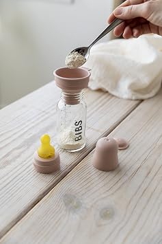 BIBS Bottle Kit - Part of Set. Mix and Match with BIBS Glass Bottles in Different Sizes, Bottle Kit Color - Part of Set, Ivory