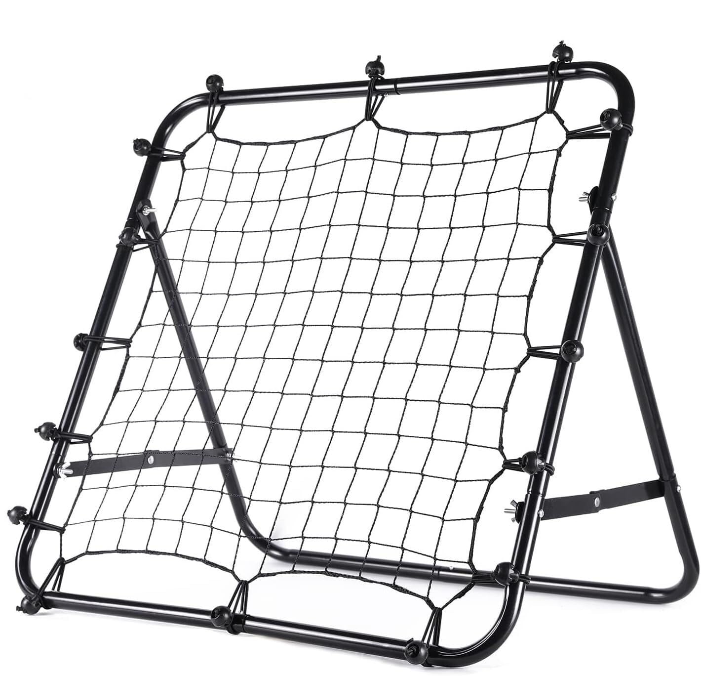 KJZQXYX Adjustable Soccer Rebounder Net,Football Training Aid, for Football Practice and Skill Improvement
