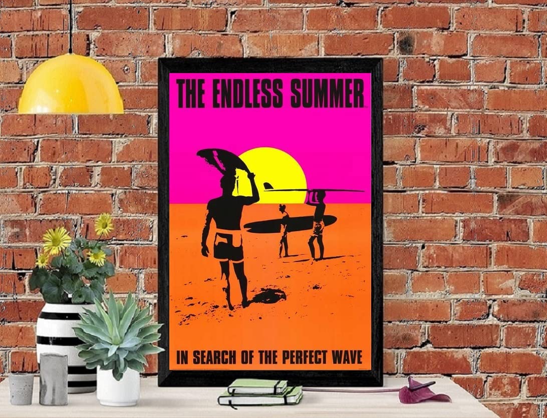 Endless Summer エンドレスサマー　映画ポスター　フレーム付き Amazon.co.jp: 映画ポスター エンドレスサマー ENDLESS SUMMER