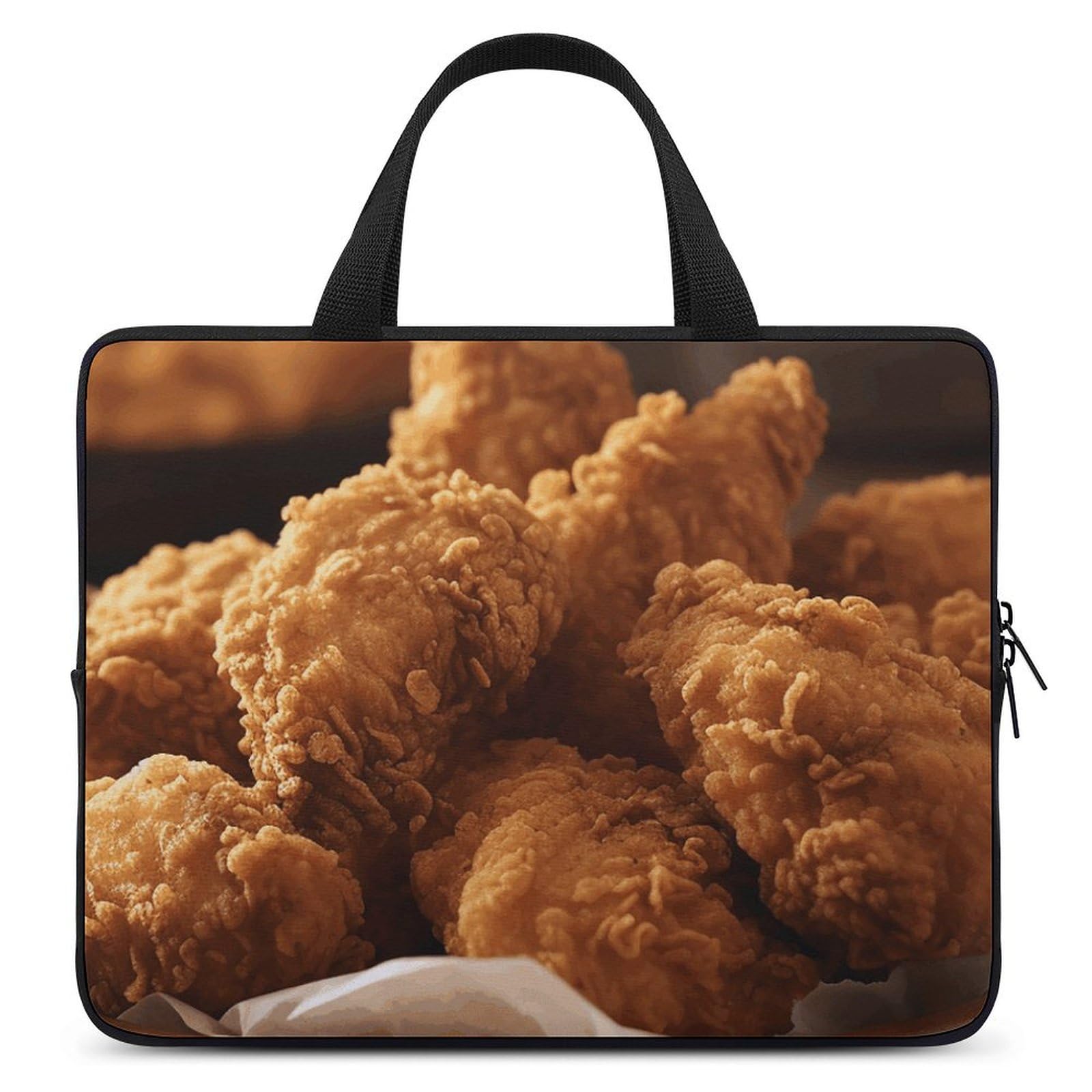 Sacoche ordinateur portable poulet frit housse tablette imperméable durable - 6