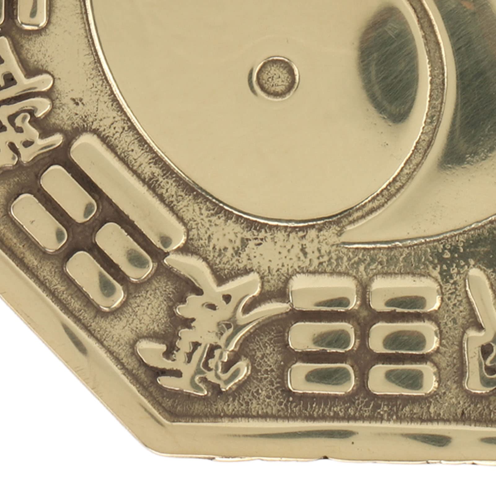 SIXRUN Specchio Bagua in Ottone, Specchio Feng Shui, Protezione da Appendere All'aperto