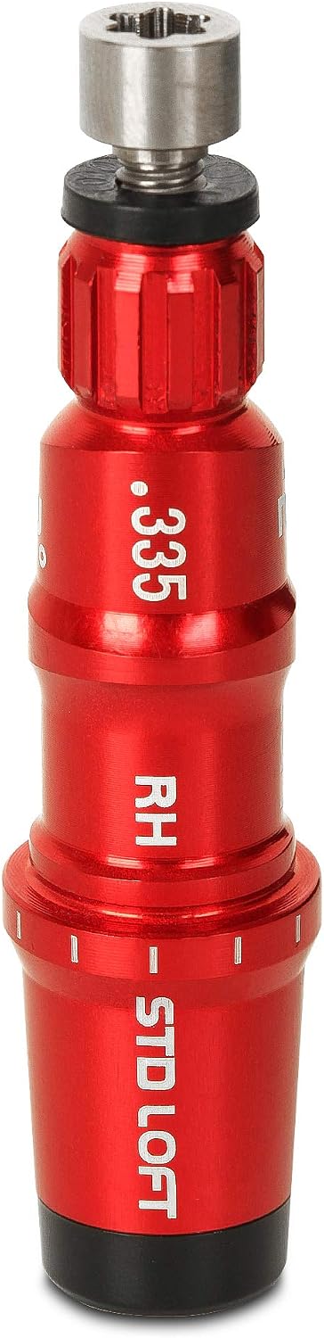 Golf Adapter Sleeve Compatible with Taylormade M3 M4 M5 M6 R15 SLDR, RH .335 TIP RED