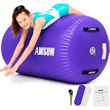 AWSUM Gymnastics Roller Barrel Tumbling Equipment Back Handspring Trainer