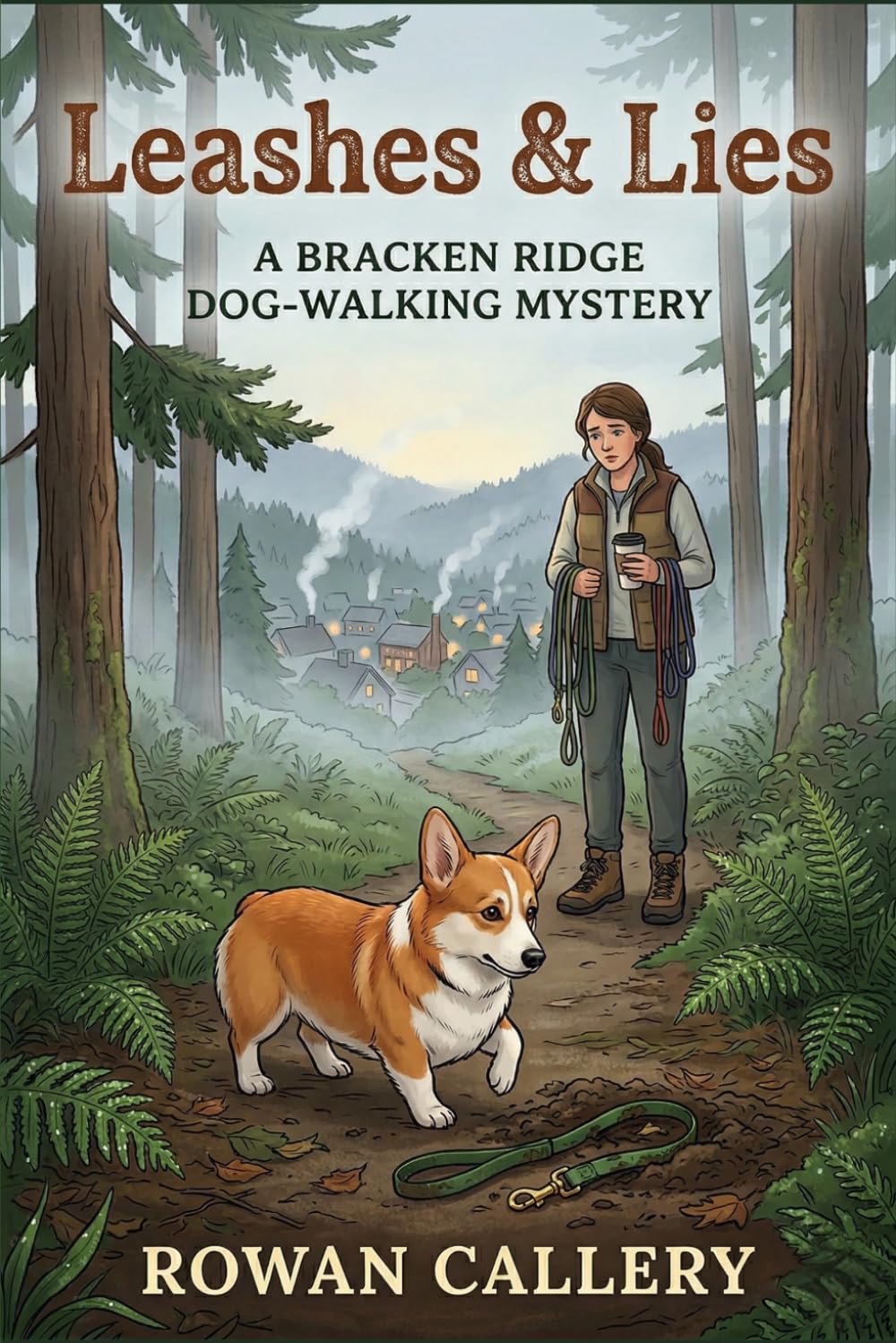 Leashes & Lies: A Bracken Ridge Dog-Walking Mystery