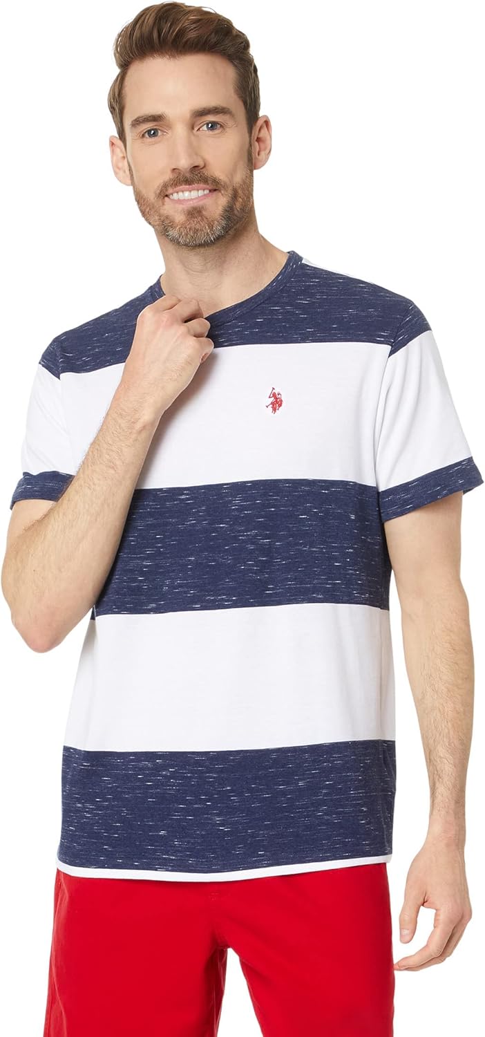 U.S. POLO ASSN. Short Sleeve Space Dye Crew Neck Tee