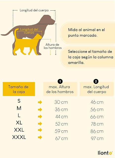 Foto 6 de 7 de lionto Transportín para Perros Bolsa transportín para Perros Transportín Plegable Autobox Bolsa para Animales…