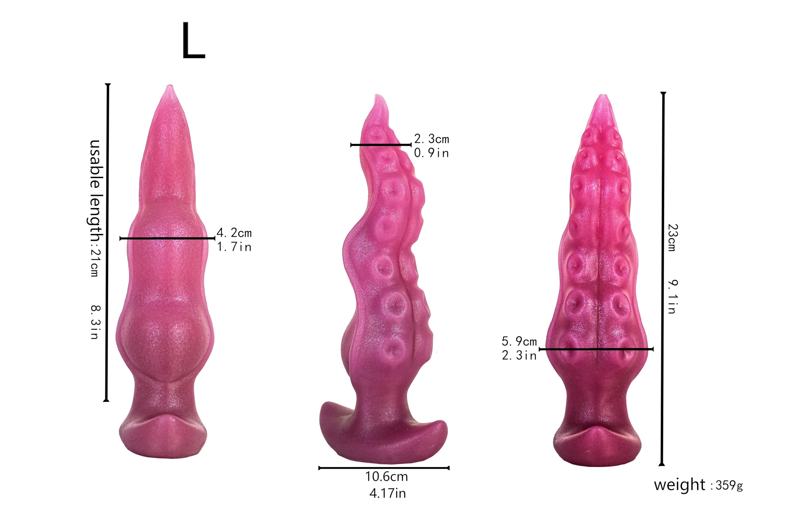 anal plug ne 7 Different Types of Clear Dildos and Anal Plugs main image 1