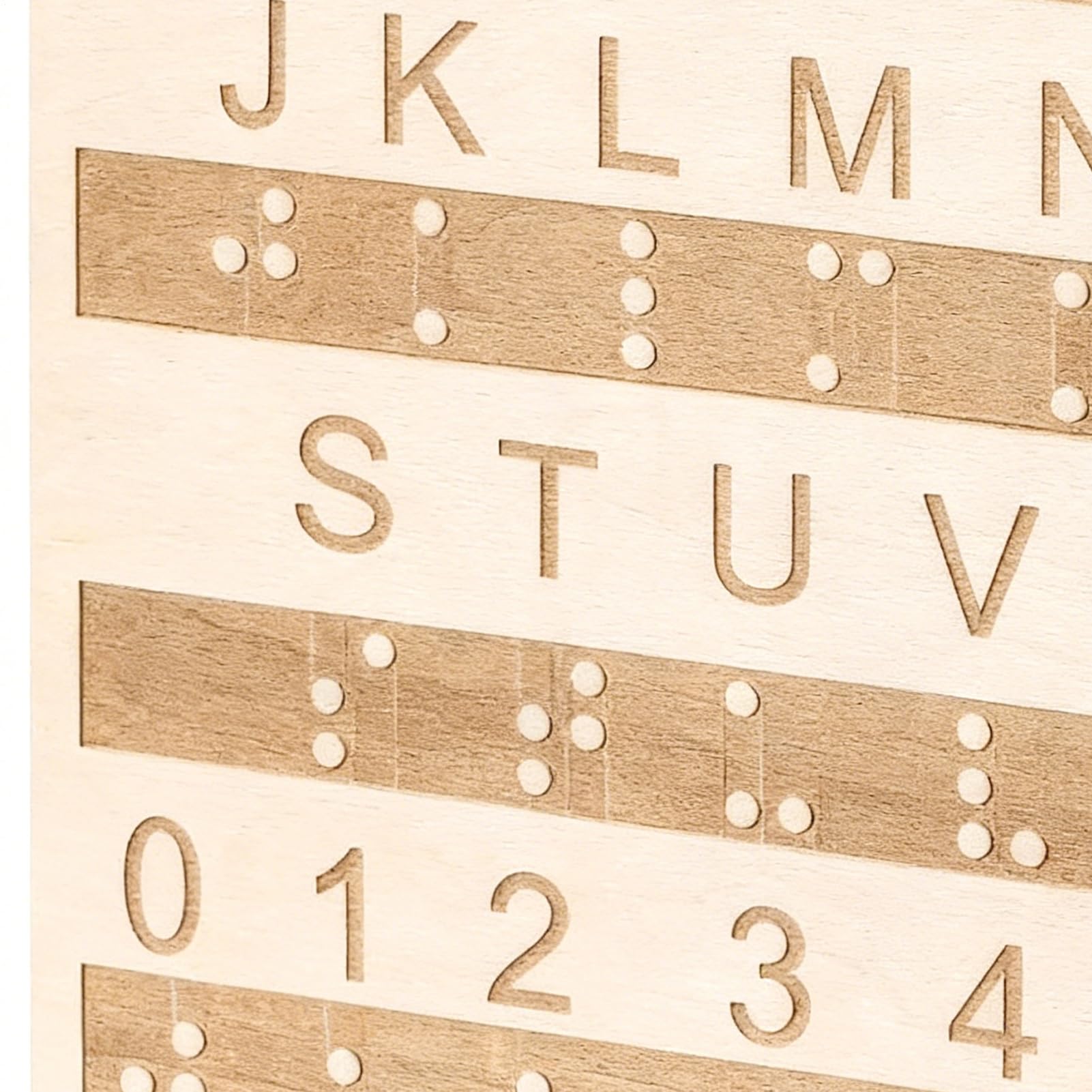 Lavagna Braille, Con Scrittura Fronte-retro, Materiale In Legno E PVC, Kit Di Formazione Alfabeto Braille, Strumento Di Lettura Educativo, Facile Progettazione Autodidatta, Per Bambini, Adolescenti, A
