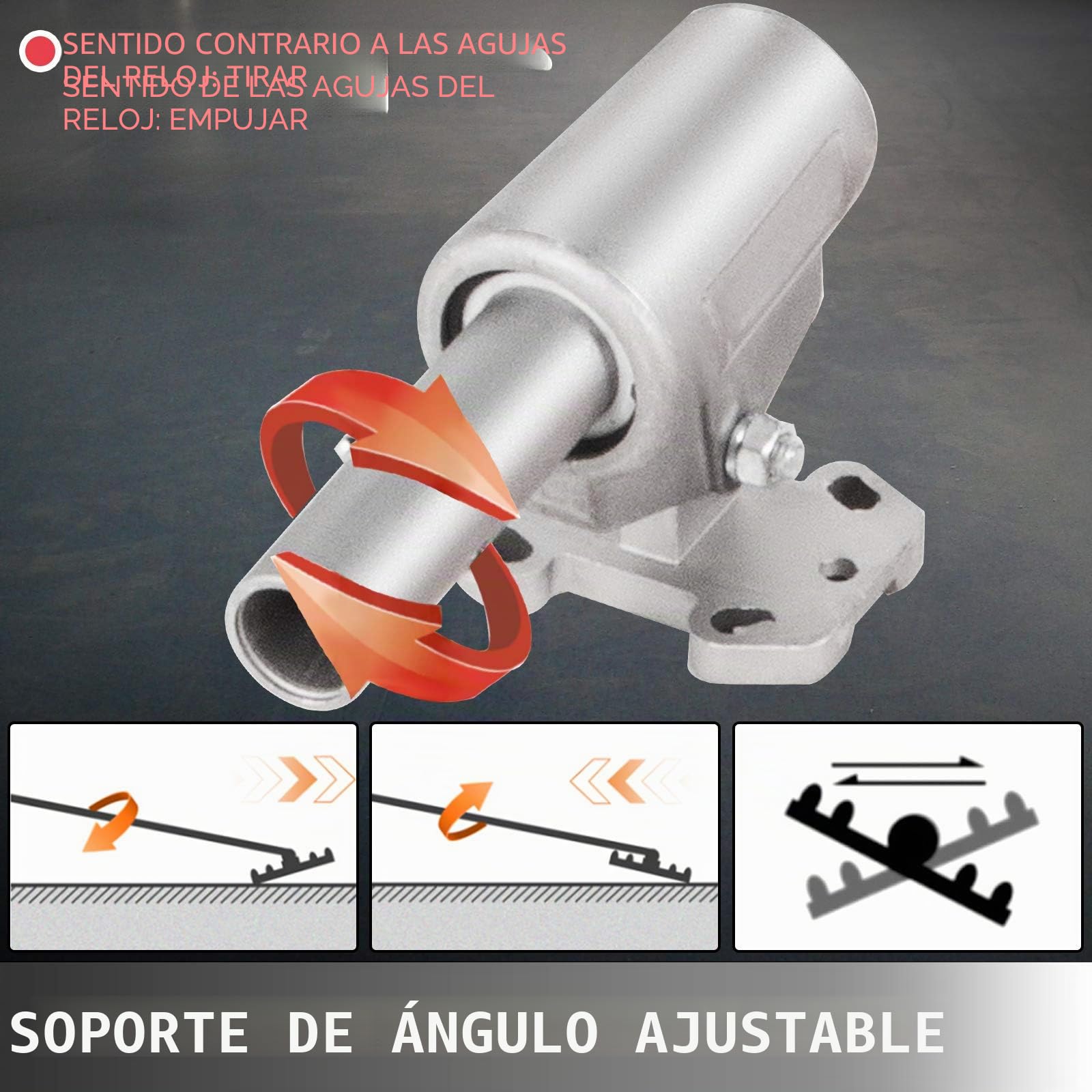 VEVOR Aplanadora de Bordes Redondeados 900 x 200 mm, Bull Float 900 x 200 mm, con Anclaje Ajustable, Llana para Suelos, Paleta Albañil