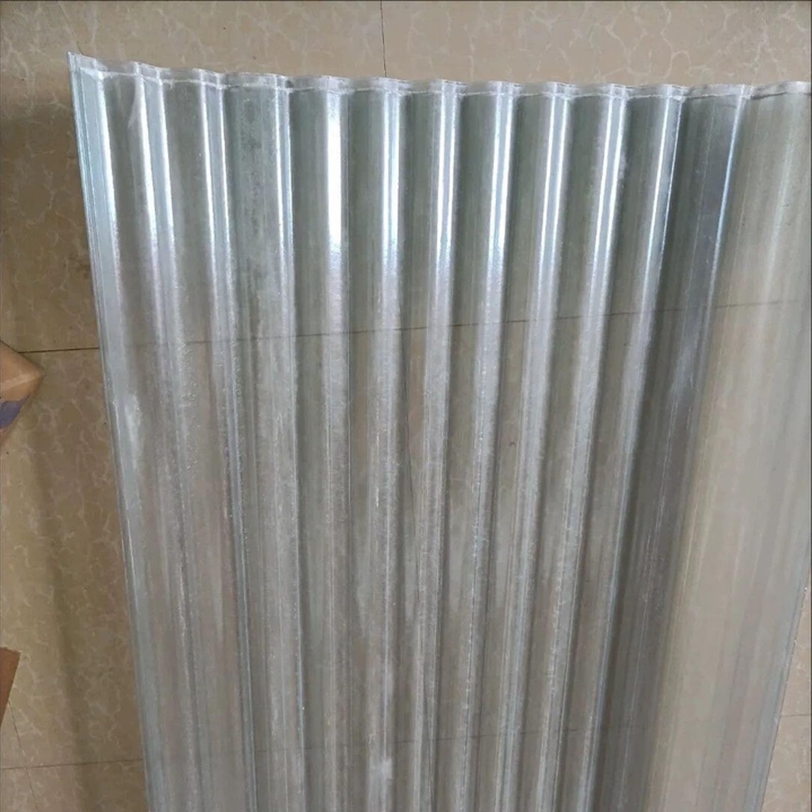 1.2mm Planchas Transparentes Tejados,2/5/7/8/10/13/15/20pcs Plancha Transparente Anti-UV,Placa De Iluminación Natural De Fibra De Vidrio,Chapa Tejado De Aislamiento (0.9×1.6m,2pcs)