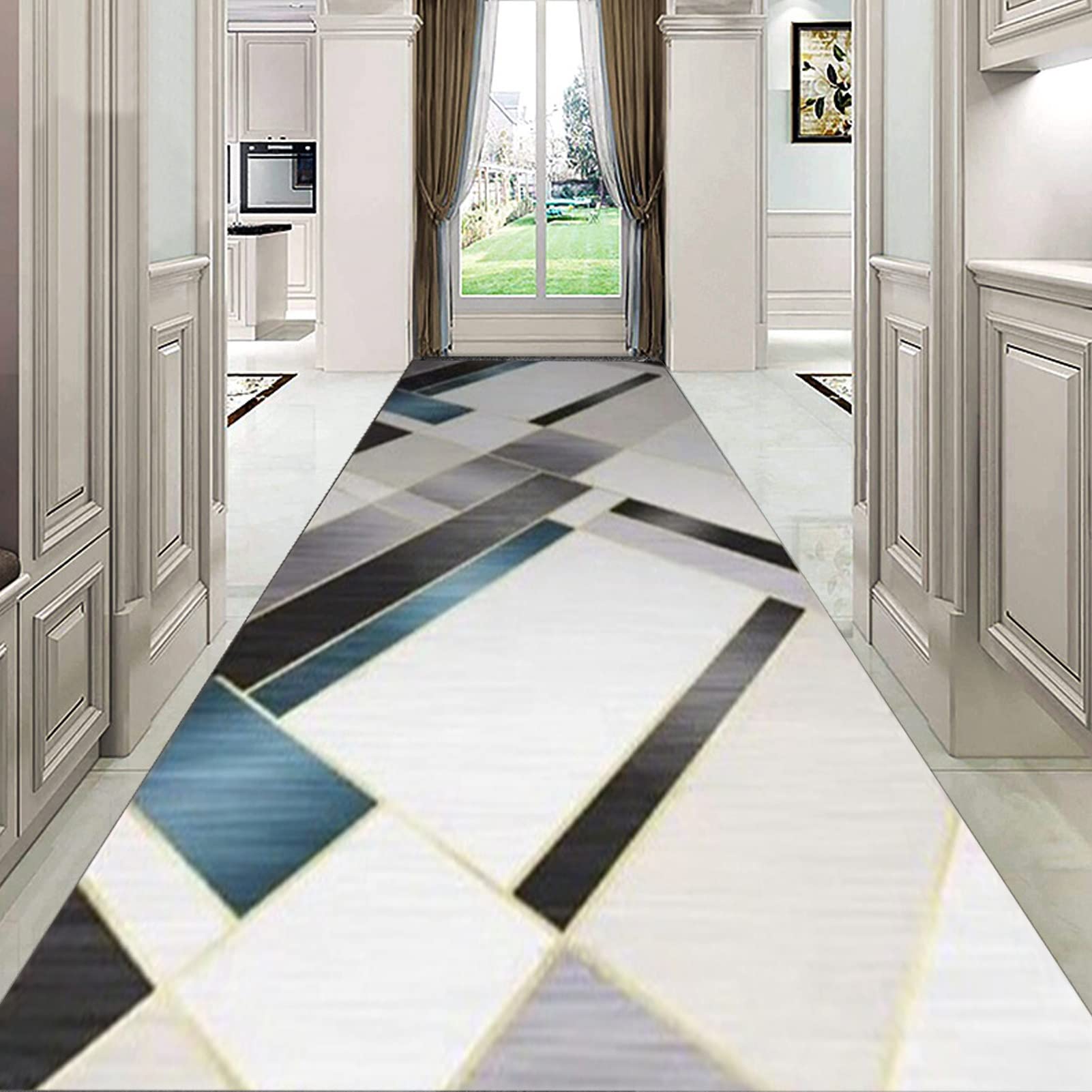 Tapis de couloir antidérapant pour sécuriser l'entrée et les sols glissants