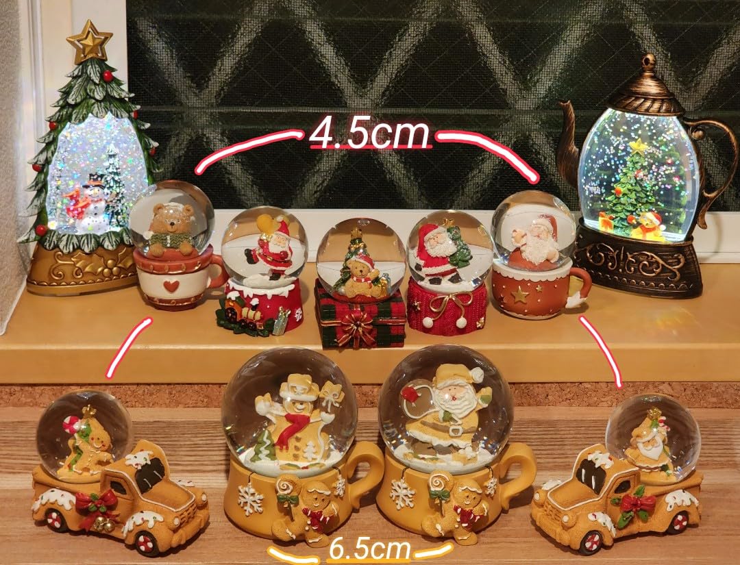 値下げ！特大　サンタクロース スノードーム サンタスノードームL(SMALL SNOWMAN): 『欧州航路』