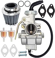 PZ20 Carburetor Kit for Honda CRF50F CRF80F, Kazuma Baja TaoTao 50-125cc ATV Go Kart Dirt Bike - Incl Air Fuel Filter Gaskets